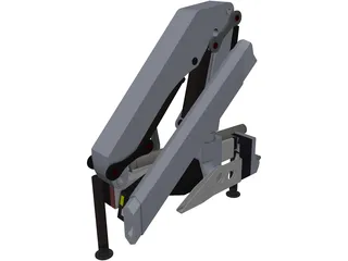 Palfinger Crane PK33002 3D Model preview