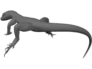 Lizard 3D Model preview
