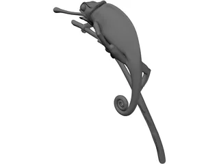 Chameleon 3D Model preview