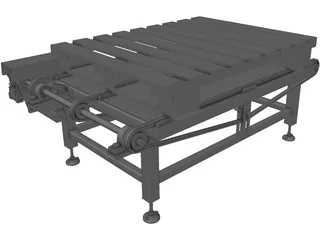 Pallet Dispenser 3D Model preview