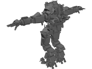 Atlas Titan 3D Model preview