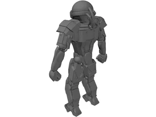 Robot 3D Model preview