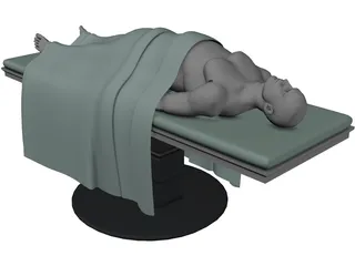 Forensic Subject 3D Model preview