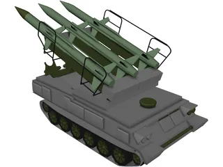 SA-6 3D Model preview
