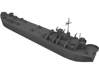 LST 511 Class 3D Model preview