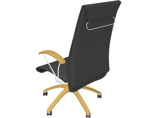 Chair Oxford Secretary 3D Model preview