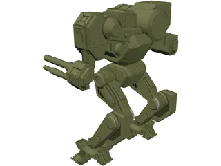 Chimera Battletech 3D Model preview