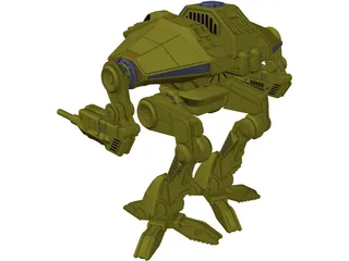 Cougar Battletech 3D Model preview