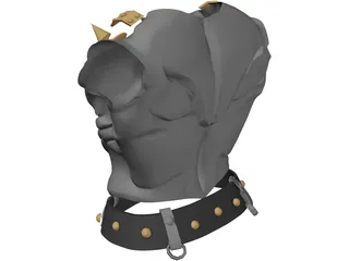 Breat Plate 3D Model preview