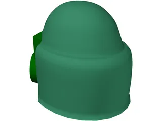 Gas Mask 3D Model preview