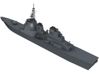 DDG 3D Model preview