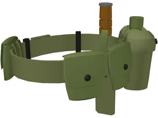 Web Gear 3D Model preview