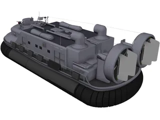Hovercraft 3D Model preview