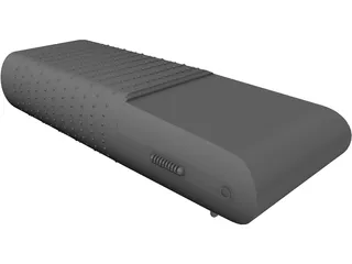 Braun Electric Razor 3D Model preview
