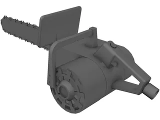 Chainsaw 3D Model preview
