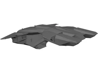Pelican Dropship 3D Model preview