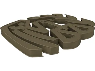 IRS symbol 3D Model preview
