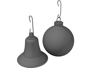 Ornaments 3D Model preview