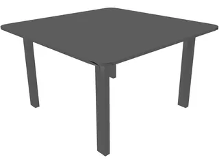 Table Coffee 3D Model preview