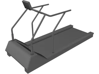 Treadmill 3D Model preview