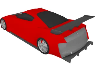 Seat Concept 3D Model preview