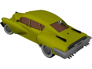 Tucker Sedan (1948) 3D Model preview