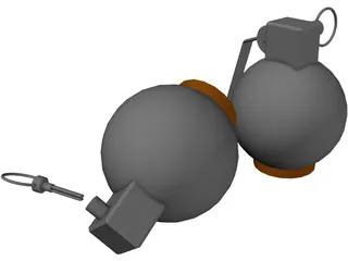 Granades 3D Model preview