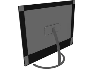 Monitor 3D Model preview