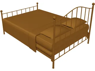 Bed Iron 3D Model preview