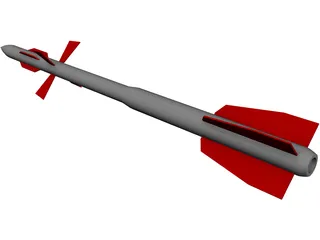 Missile AA10 Alamo 3D Model preview
