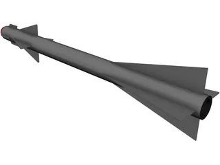 Missile AA8 Aphid 3D Model preview