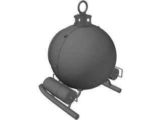Bathyscaphe 3D Model preview