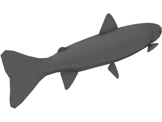 Amemasu 3D Model preview
