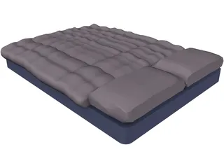 Bed 3D Model preview