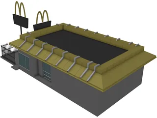 McDonalds 3D Model preview