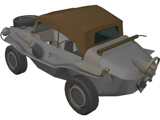 Schwimmwagen 3D Model preview
