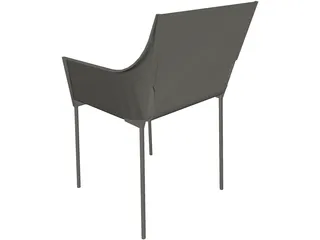 Chair Starck 3D Model preview