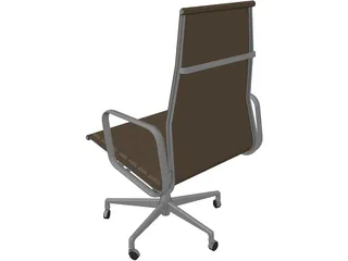 Chair Charles Eames 3D Model preview