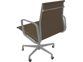 Chair Charles Eames 3D Model preview