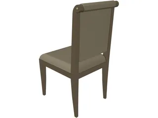 Chair Classic 3D Model preview