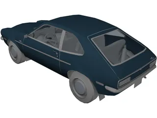 Ford Pinto (1973) 3D Model preview