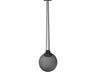 Pendant Dineing Princeton 3D Model preview