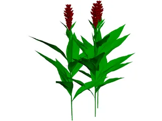 Flower 3D Model preview