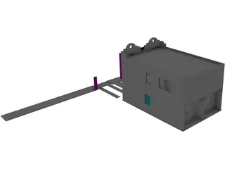 House Duplex 3D Model preview