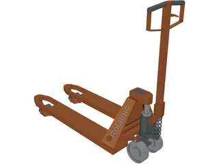 Pump Track 3D Model preview