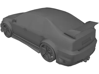 Volkswagen Bora RS [Tuned] 3D Model preview