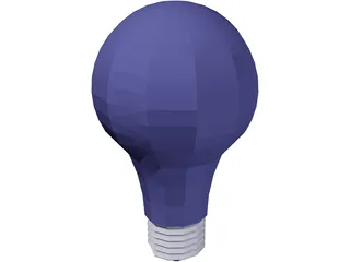 Light Bulb 3D Model preview