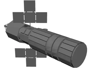 Satellite Zenith 3D Model preview