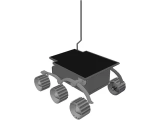 Mars Pathfinder 3D Model preview