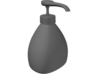 Liquid Soap Dispenser 3D Model preview